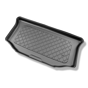 Tapis de coffre adapté pour Mitsubishi Space Star FL Hayon (2017-11.2019) - bac de coffre - protection de coffre voiture - uniquement sur le coffre s