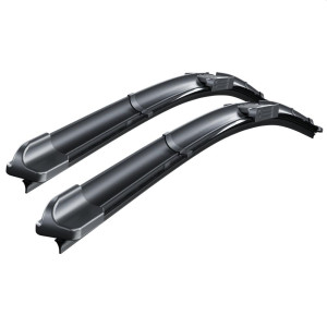Balais d'essuie-glace de pare-brise adaptés pour Volvo 850 Break, Berline (09.1991-07.1998) - balais plat
