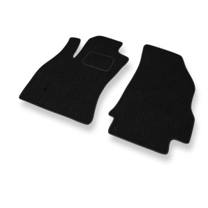 Tapis de Sol Feutres adapté pour Fiat Doblo II Van (2009-2016) - tapis de voiture - noir