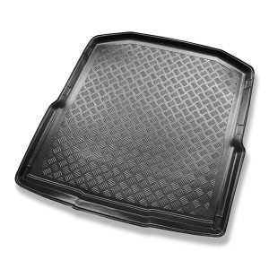 Tapis de coffre adapté pour Skoda Octavia III 5E Break (05.2013-05.2020) - bac de coffre - protection de coffre voiture - coffre inférieur (sans plan