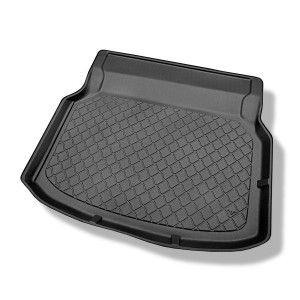 Tapis de coffre adapté pour Mercedes-Benz Classe C W204 Coupé (06.2011-12.2015) - bac de coffre - protection de coffre voiture - sièges arrière rabat