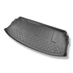 Tapis de coffre adapté pour Maxus Mifa 9 Monospace (06.2022-....) - bac de coffre - protection de coffre voiture - 7 places; derrière troisième rangé