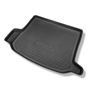 Tapis de coffre adapté pour Mercedes-Benz GLC C253 SUV (09.2016-....) - bac de coffre - protection de coffre voiture - cavité gauche amovible dans le