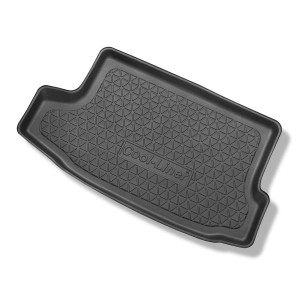 Tapis de coffre adapté pour Nissan Juke Crossover (06.2014-08.2019) - bac de coffre - protection de coffre voiture - coffre supérieur ; modèles avec