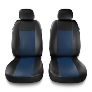 Housses de siège avant adaptées pour Nissan Note I, II (2005-2016) – housse siege voiture universelles - couverture siege conducteur – 2CM-BL