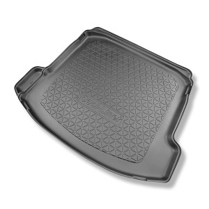 Tapis de coffre adapté pour Audi A3 8Y Berline (04.2020-....) - bac de coffre - protection de coffre voiture - cavité gauche amovible dans les modèle