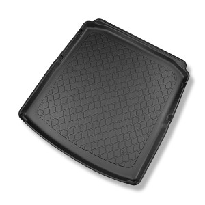 Tapis de coffre adapté pour Skoda Octavia IV Liftback (06.2020-....) - bac de coffre - protection de coffre voiture - pas pour version iV Plug-in hyb