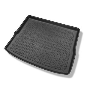 Tapis de coffre adapté pour BMW X1 F48, U11 SAV (10.2015-....) - bac de coffre - protection de coffre voiture - banquette arrière coulissante; pas po