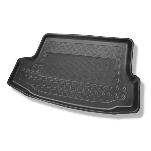 Tapis de coffre adapté pour Nissan Juke Crossover (06.2014-08.2019) - bac de coffre - protection de coffre voiture - coffre supérieur ; modèles avec