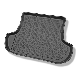 Tapis de coffre adapté pour Mitsubishi Outlander II SUV (03.2007-08.2012) - bac de coffre - protection de coffre voiture - 5/7 places; 3e rangée abai