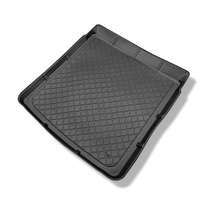 Tapis de coffre adapté pour Volkswagen Passat B7 Berline (09.2010-11.2014) - bac de coffre - protection de coffre voiture
