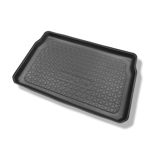Tapis de coffre adapté pour Peugeot 208 Hayon (03.2012-05.2019) - bac de coffre - protection de coffre voiture