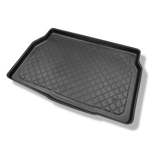 Tapis de coffre adapté pour Opel Astra H Coupé, Hayon (2004-09.2009) - bac de coffre - protection de coffre voiture - sans insert supplémentaire dans