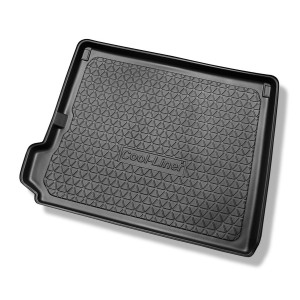 Tapis de coffre adapté pour Citroen C4 Grand Picasso II Monospace (09.2013-06.2022) - bac de coffre - protection de coffre voiture - 7 places; 3me ra