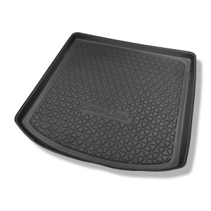 Tapis de coffre adapté pour Volkswagen Touran I 1T Monospace (03.2003-08.2015) - bac de coffre - protection de coffre voiture - 5 places