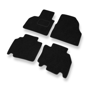 Tapis de Sol Feutres adapté pour Renault Kangoo II Van (2012-2021) - tapis de voiture - noir