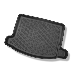 Tapis de coffre adapté pour Honda Civic IX Hayon (03.2012-02.2017) - bac de coffre - protection de coffre voiture - aussi pour les modèles avec caiss