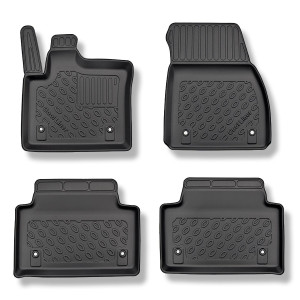 Tapis de sol en TPE adapté pour Land Rover Range Rover Evoque L551 SUV (04.2019-....) - aussi avec boîte hybride Plug-in Hybrid - tapis de voiture -