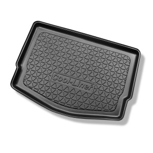 Tapis de coffre adapté pour Nissan Note E12 Hayon (10.2013-03.2016) - bac de coffre - protection de coffre voiture - pour les modèles sans plancher a