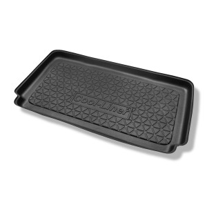 Tapis de coffre adapté pour Toyota Yaris II Hayon (10.2005-2011) - bac de coffre - protection de coffre voiture - coffre inférieur ; surface rectangu