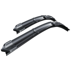 Balais d'essuie-glace de pare-brise adaptés pour Lexus LS IV Berline (2006-2017) - balais plat
