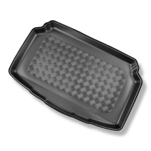 Tapis de coffre adapté pour Toyota Yaris IV Hayon (11.2020-....) - bac de coffre - protection de coffre voiture - coffre inférieur; sans plancher dou