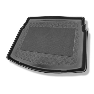 Tapis de coffre adapté pour Toyota Auris II Hayon (01.2013-12.2018) - bac de coffre - protection de coffre voiture - avec plancher double du coffre (