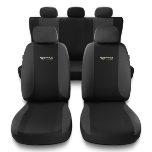Housses de siège adaptées pour Hyundai Santa Fe I, II, III, IV, V (2000-....) – housse siege voiture universelles - couverture siege – TG-G