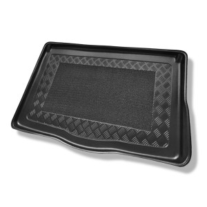 Tapis de coffre adapté pour Subaru Justy II G3X Hayon (2003-2007) - bac de coffre - protection de coffre voiture