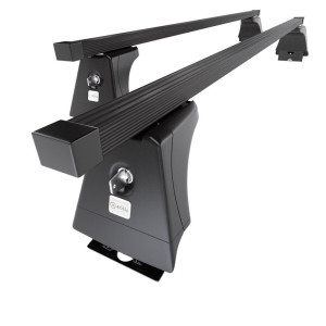 Barres de toit en acier adapté pour Peugeot Boxer III Autobus (2014-....) - points de montage - (suivant le modèle de voiture ils peuvent se situer à