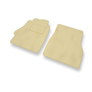 Tapis de Sol Velours adapté pour Toyota MR2 III Coupé (1997-2007) - Premium tapis de voiture - beige