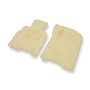 Tapis de Sol Velours adapté pour Mazda Xedos 9 Berline (1993-2003) - Premium tapis de voiture - beige