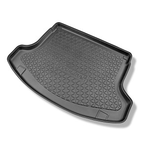 Tapis de coffre adapté pour Hyundai i30 III PD Fastback (12.2017-2020) - bac de coffre - protection de coffre voiture - cavité droite amovible dans l