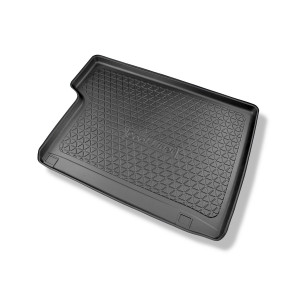 Tapis de coffre adapté pour Ford Tourneo Custom Van (02.2018-06.2023) - bac de coffre - protection de coffre voiture - empattement long; derriere 3e