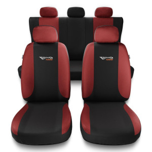 Housses de siège adaptées pour Renault Talisman (2015-2023) - housse siege voiture universelles - couverture siege - TG-RD