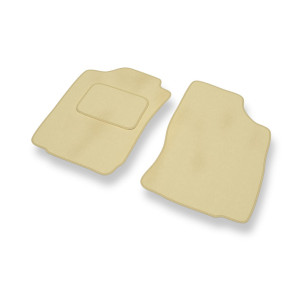 Tapis de Sol Velours adapté pour Toyota Land Cruiser J90 SUV (1996-2003) 3 portes - Premium tapis de voiture - beige