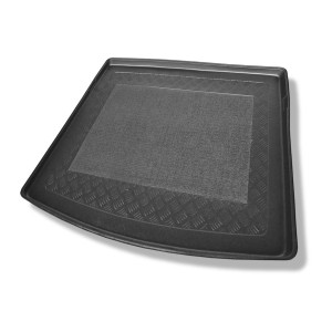 Tapis de coffre adapté pour Volkswagen Golf Plus V 1K Monospace (01.2005-2009) - bac de coffre - protection de coffre voiture - coffre supérieur; ran
