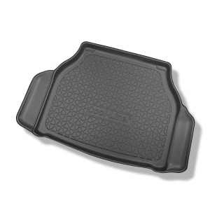 Tapis de coffre adapté pour Jaguar XJ 351 Berline (2009-07.2019) - bac de coffre - protection de coffre voiture - cavité gauche amovible dans les mod
