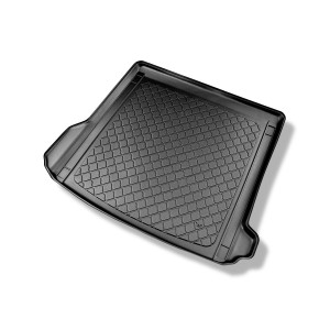 Tapis de coffre adapté pour Audi Q8 4M SUV (07.2018-....) - bac de coffre - protection de coffre voiture - aussi pour les modèles avec des rails de f
