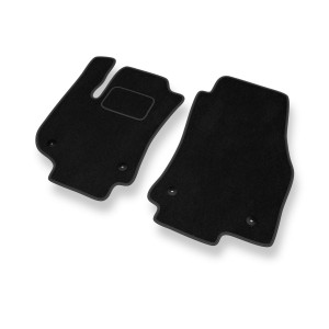 Tapis de Sol Velours adapté pour Opel Zafira B Monospace (2005-2012) - Premium tapis de voiture - noir