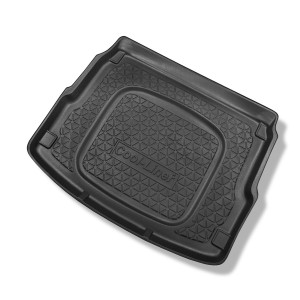 Tapis de coffre adapté pour Audi A8 D4 Berline (01.2010-09.2013) - bac de coffre - protection de coffre voiture - version standard et longue ; avec r