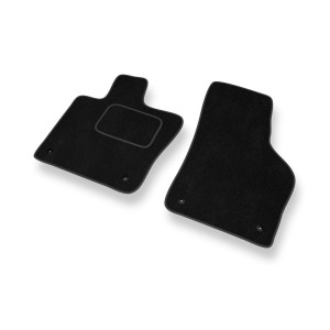 Tapis de Sol Velours adapté pour Volkswagen Beetle III Hayon, Cabriolet (2011-2019) - Premium tapis de voiture - noir