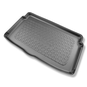Tapis de coffre adapté pour Hyundai i20 III BC3 Hayon (10.2020-....) - bac de coffre - protection de coffre voiture - coffre inférieur; sans plancher
