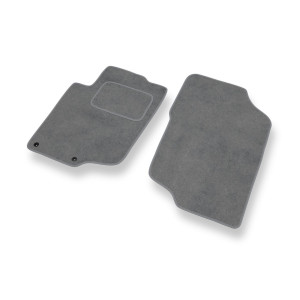 Tapis de Sol Velours adapté pour Peugeot 207 Hayon, Cabriolet, SW (2006-2012) - Premium tapis de voiture - gris