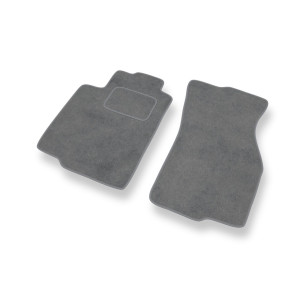 Tapis de Sol Velours adapté pour Mitsubishi Lancer VI Coupé, Berline (1995-2000) - Premium tapis de voiture - gris