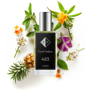 Zamienniki Perfum - Francuskie Perfumy Francuskie Perfumy nr 483 | Rochas - L’Homme Rochas inspirowane perfumy 33ml