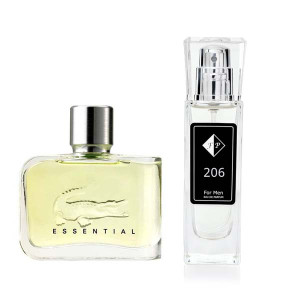 FP № 206 Лімітована серія | Lacoste - Essential - французькі парфуми - замінники
