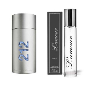L'amour Classic № 255 від натхнення Carolina Herrera - 212 Men - французькі парфуми - замінники