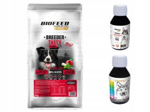 SUCHA KARMA DLA PSA PO STERYLIZACJI BIOFEED Z WOŁOWINA 15KG + GRATISY Wołowina
