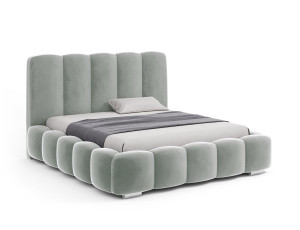 Łóżko tapicerowane Glamour 180x200 z pojemnikiem